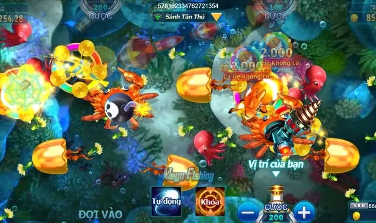 Cách tham gia chơi Bắn Cá Đại Dương Loto188