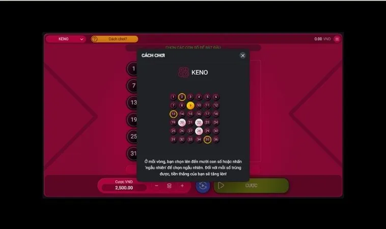 Keno Loto188