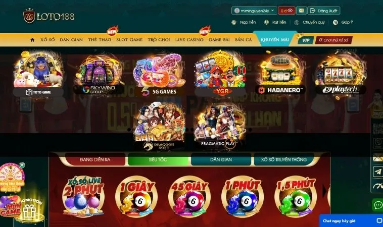 Đa dạng các sảnh chơi Nổ Hũ Tại Loto188 để lựa chọn trải nghiệm